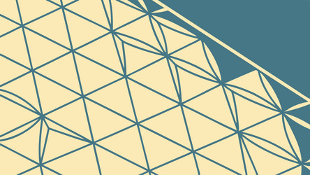abstract geometric pattern background in warm vector image