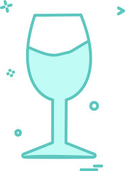drink icon design vector image