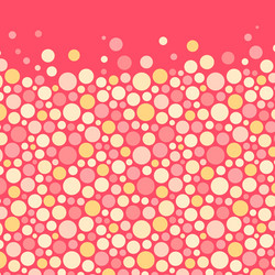 abstract background with color circles vector