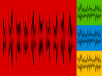 eq equalizer element bar chart graph vector image