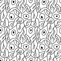 Neuron Pattern - Scientific Background vector image