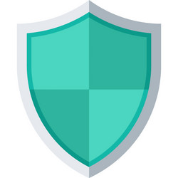 security flat web icon vector image