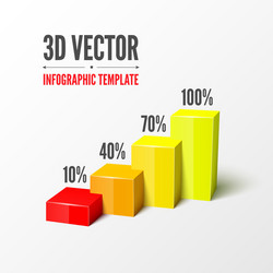 Infographic or web design template vector