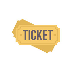 two tickets admit one showing event access pass vector image