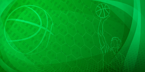 Dynamic Basketball Abstract Background vector image