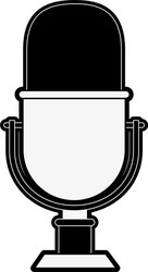 microphone record icon image vector image