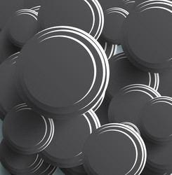 abstract web design bubble vector image