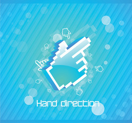 digital cursor vector image