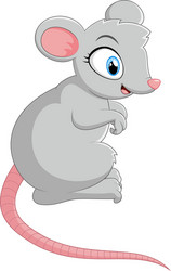 Cartoon mouse vector