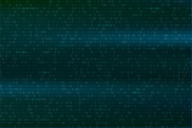 abstract binary code background digital vector image
