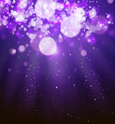 shining blur bokeh background for your design vector image