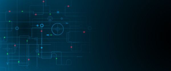 technology data background idea of global vector image