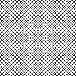 geometrical abstract seamless circle pattern vector image