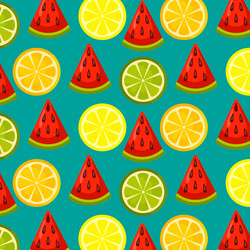 pattern web lemons background texture vector image