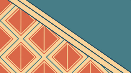 warm toned abstract geometric pattern background vector image