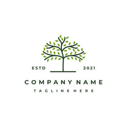 Health life people tree leaf green logo Royalty Free Vector