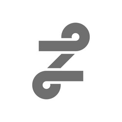 letter z logo concept icon vector