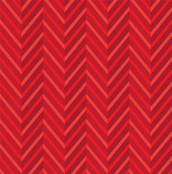 zig zag red seamless pattern vector image