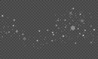 glitter white color particles background effect vector image