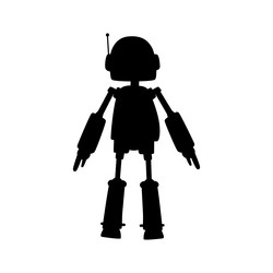 android robot futuristic helper house assistant vector