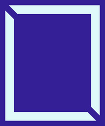 Retro Page Border - Elegant Scroll vector image