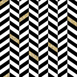 classic seamless chevron pattern with glittering vector image