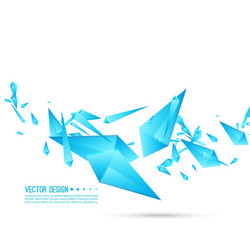 Dynamic Fragment Explosion vector image