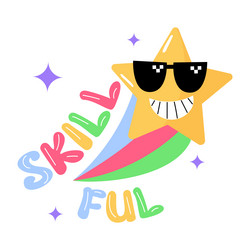 Shooting star Royalty Free Vector Image - VectorStock