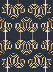 seamless pattern simple geometrical design vector