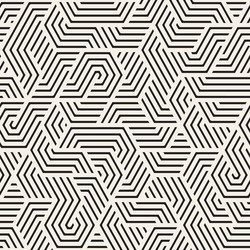 Seamless geometric lattice pattern irregular grid Vector Image
