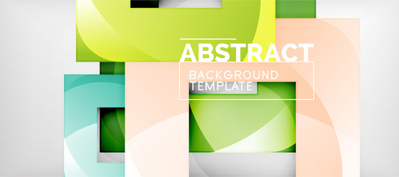 square background abstract squares on grey vector image