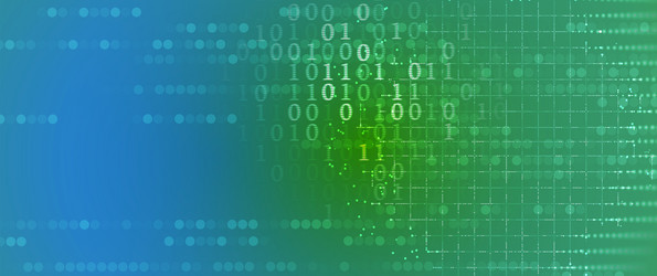 technology data background idea of global vector image