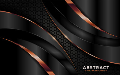 dark abstract background with overlap layer vector image