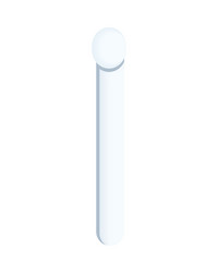 flat ui switch bar design vector image