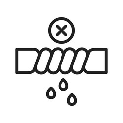 Do not wash icon image Royalty Free Vector Image