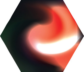 abstract background in form a shape vector image