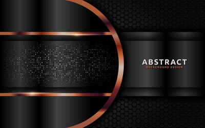 dark abstract background with overlap layer vector image