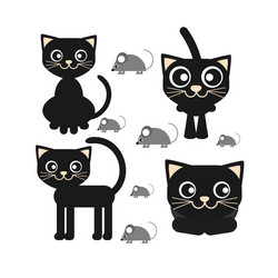 Sitting Black Cat Icon High-Res Vector Graphic - Getty Images