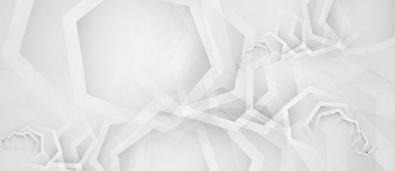 Abstract Hexagonal Technology Background vector image
