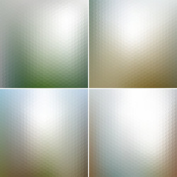 Web and mobile interface templates blurred vector