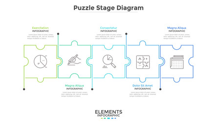 modern infographic template vector