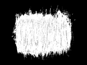 chalk texture scribble isolated on black Vector Image