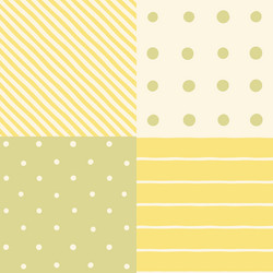 Set of 4 seamless patterns vector