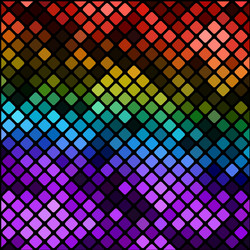 Abstract mosaic background vector