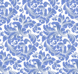 damask seamless pattern element classical vector