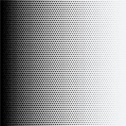 halftone dots on white background vector image