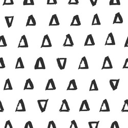 Triangular Ink Pattern vector image