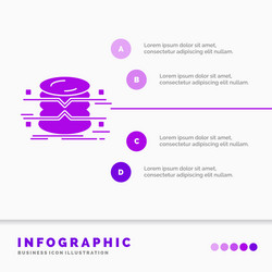 database data architecture infographics vector image