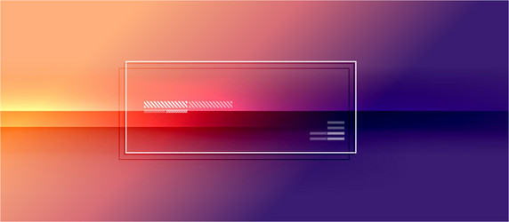 Trendy simple fluid color gradient abstract vector