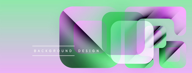 abstract pastel layers create modern background vector image